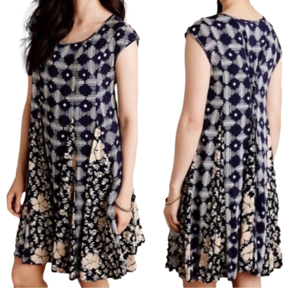 Maeve Antropologie Indiga swing dress - Picture 1 of 10